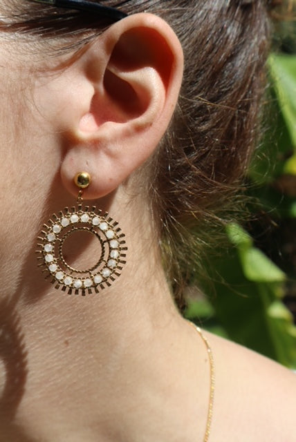 Boucles d'oreilles Solaya